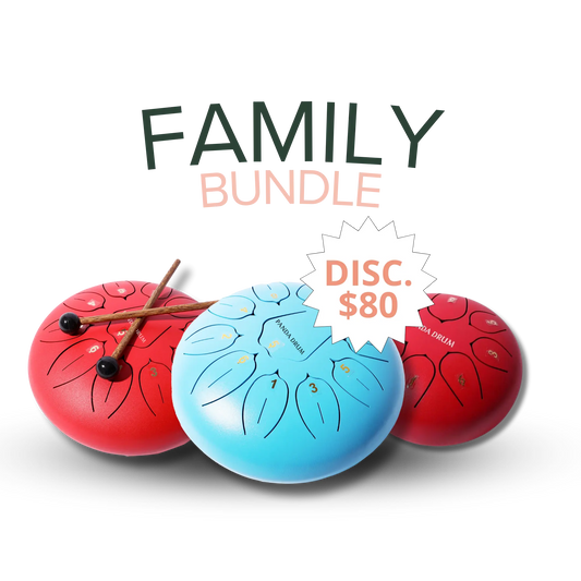 Panda Drum Family Bundle