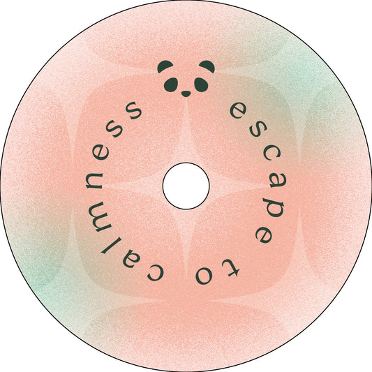 Panda Drum Relaxation Music - CD Album - 60 minutes